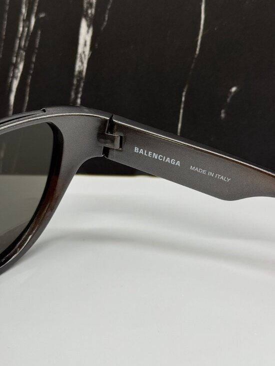 NEW BALENCIAGA BB0201S 002 BROWN OVERSIZED WOMEN SUNGLASSES BALENCIAGA EYEWEAR main image 10